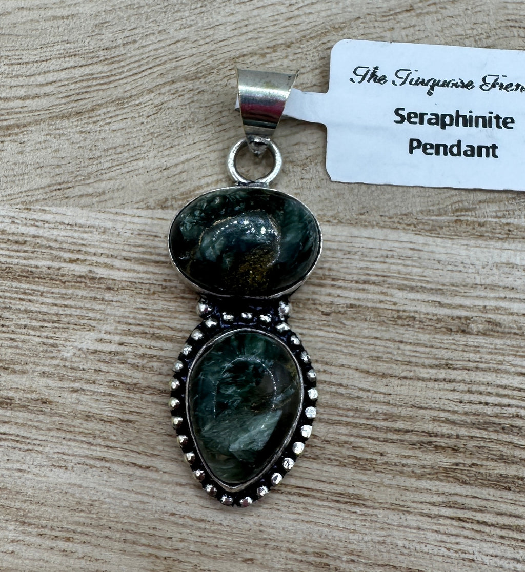 Seraphinite Pendant