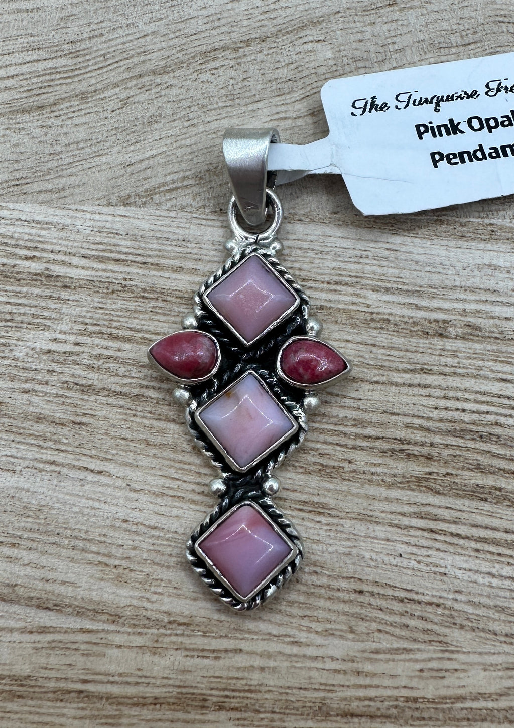 Pink Opal Pendant