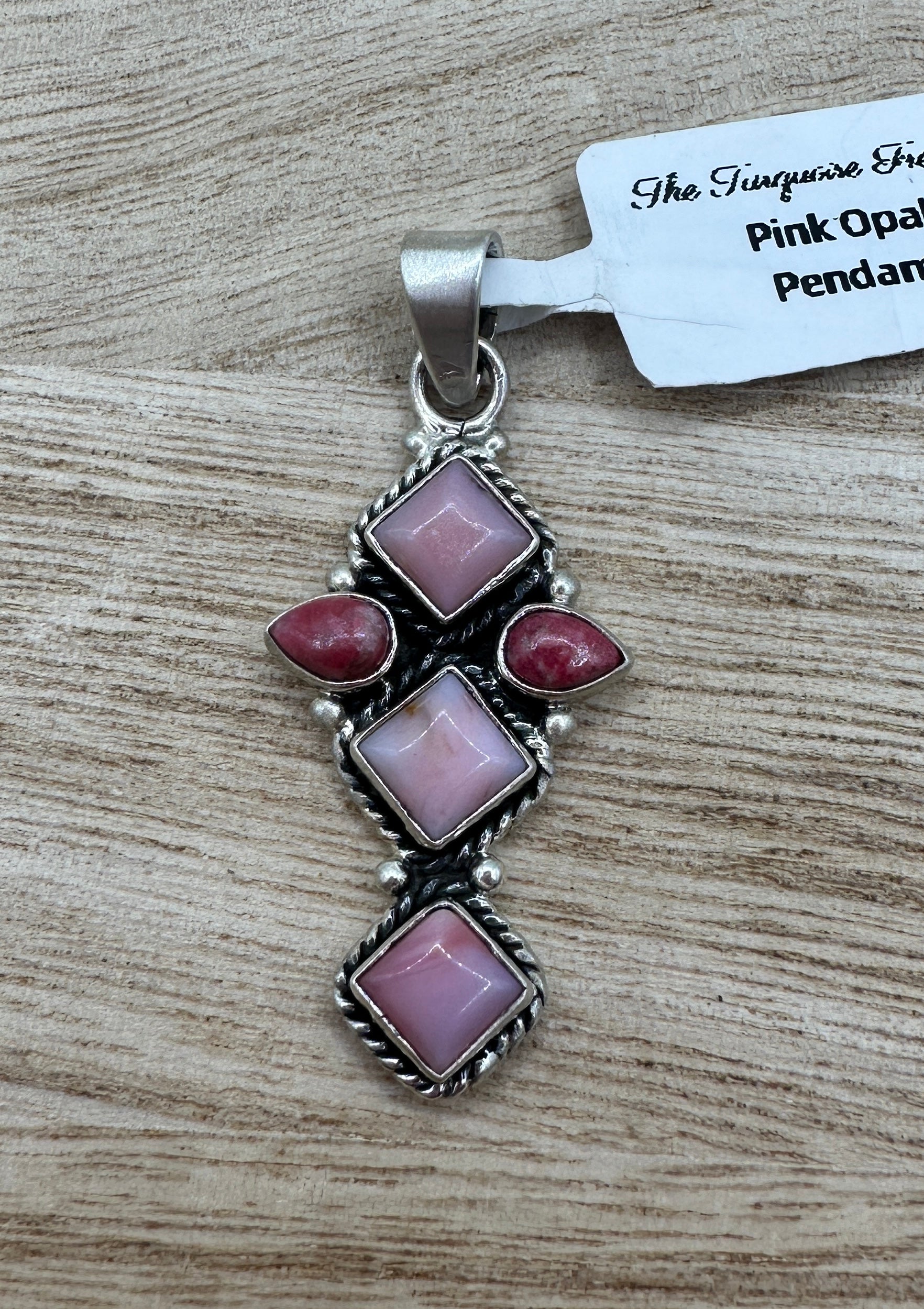 Pink Opal Pendant