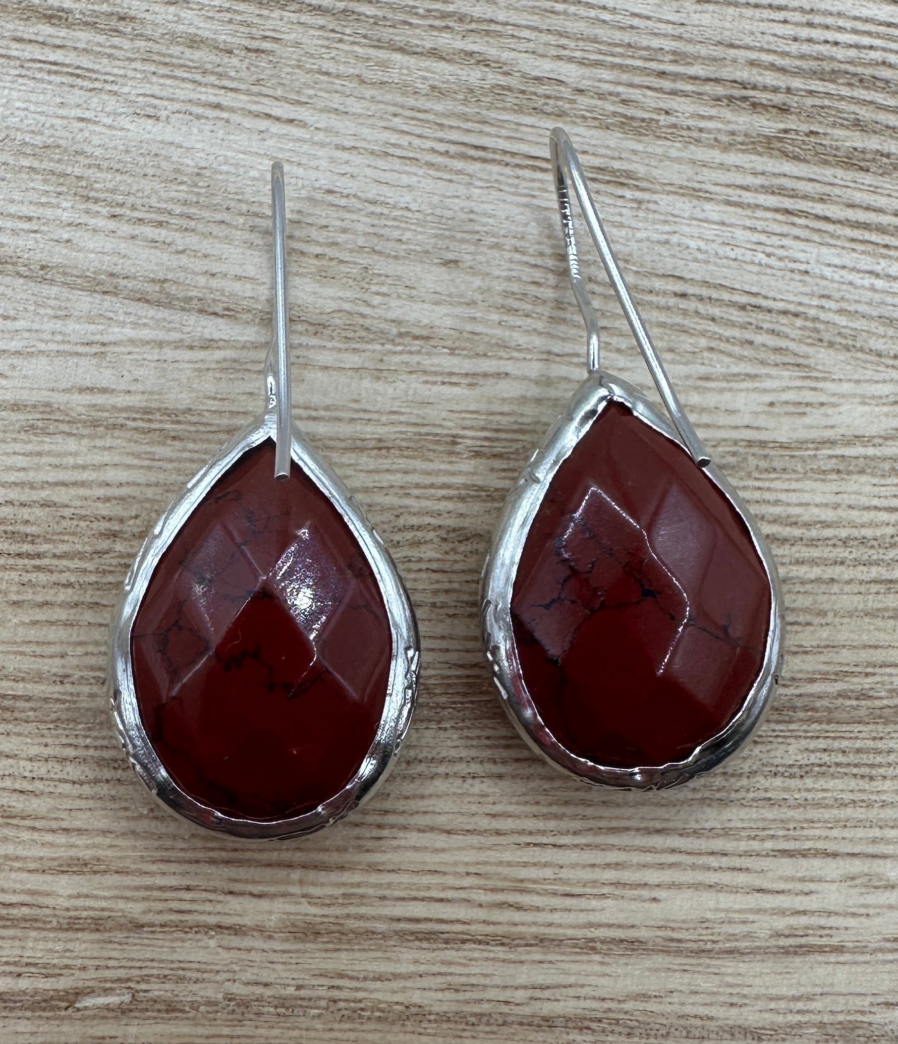 Red Glass Tear Drop