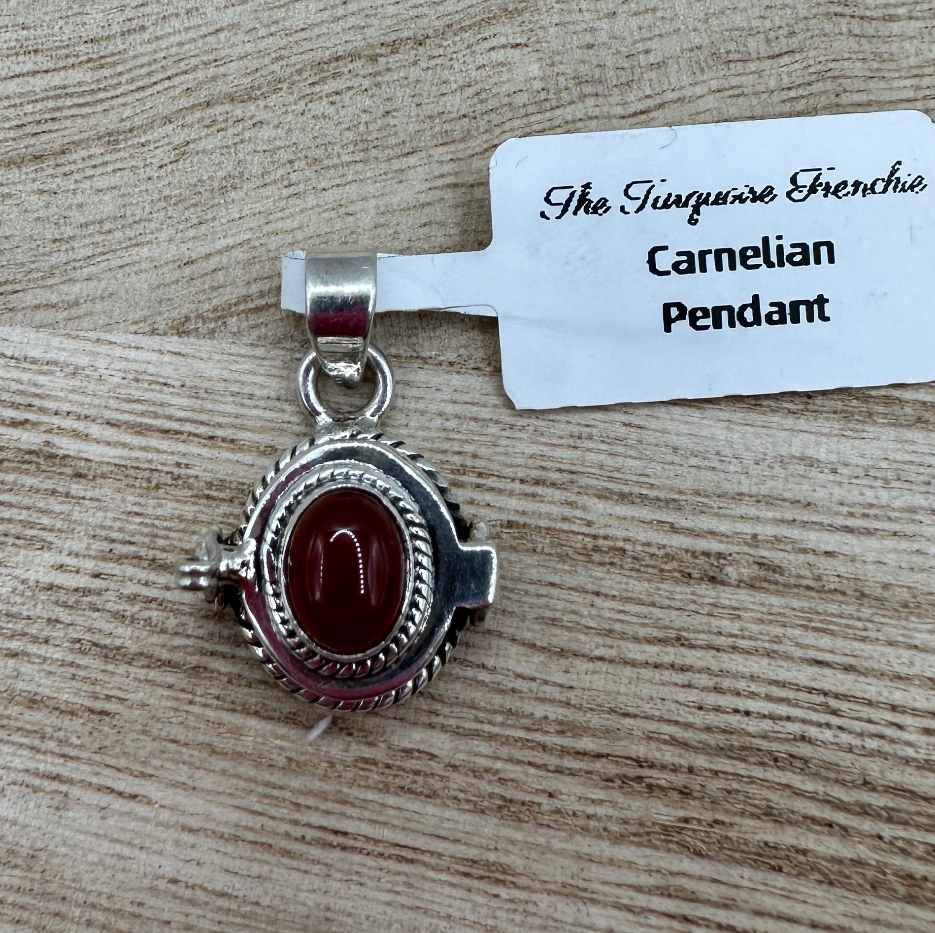 Carnelian Poison Pendant
