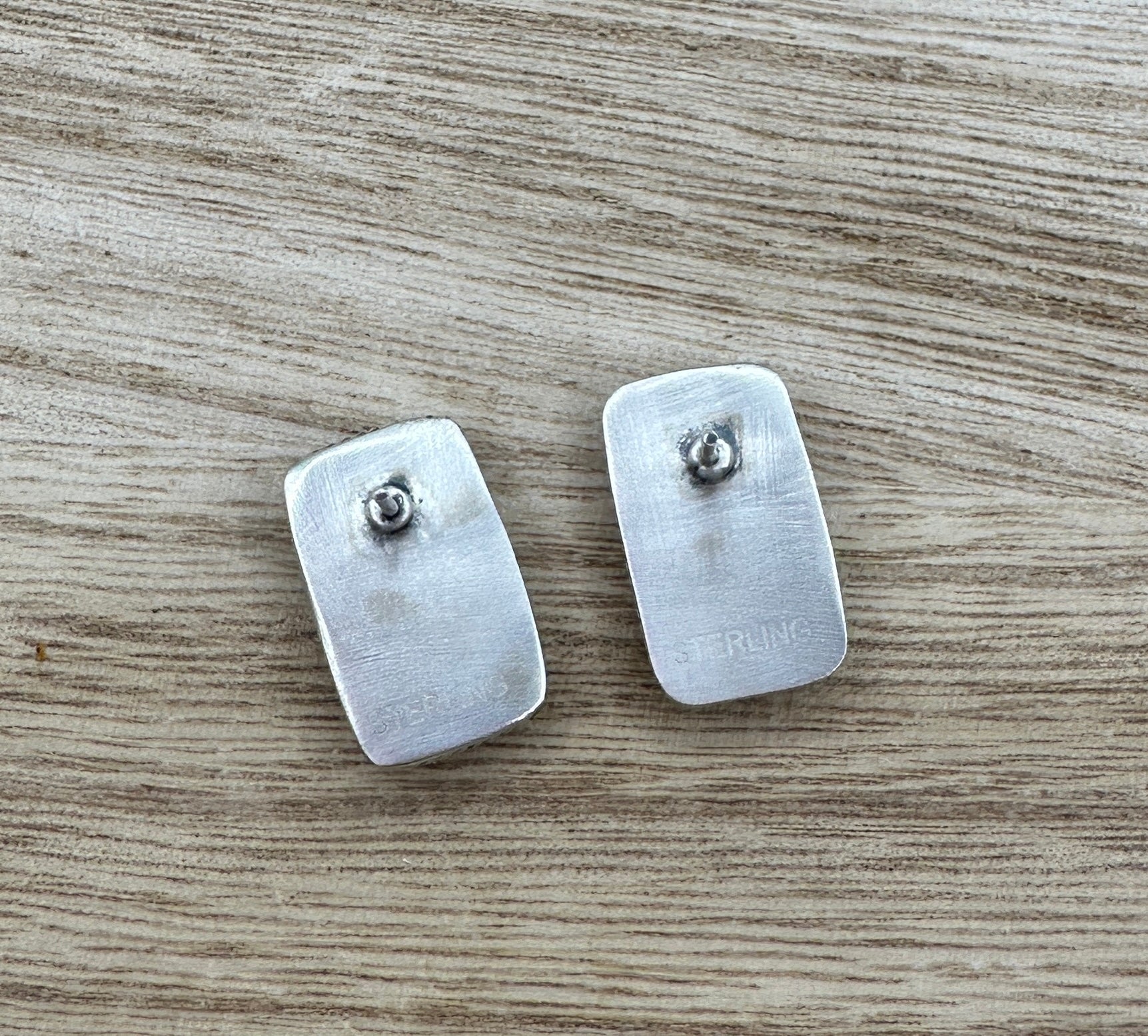 Fire Opal Studs