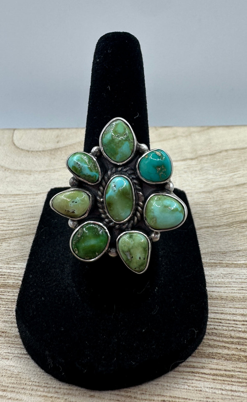 Sonoran Gold Turquoise Adjustable Ring