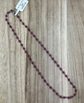 Ruby Necklace 16in