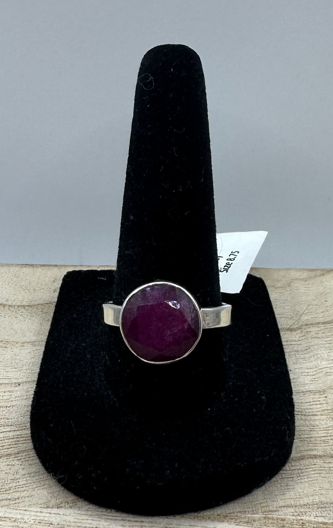 Ruby Ring Size 8.75