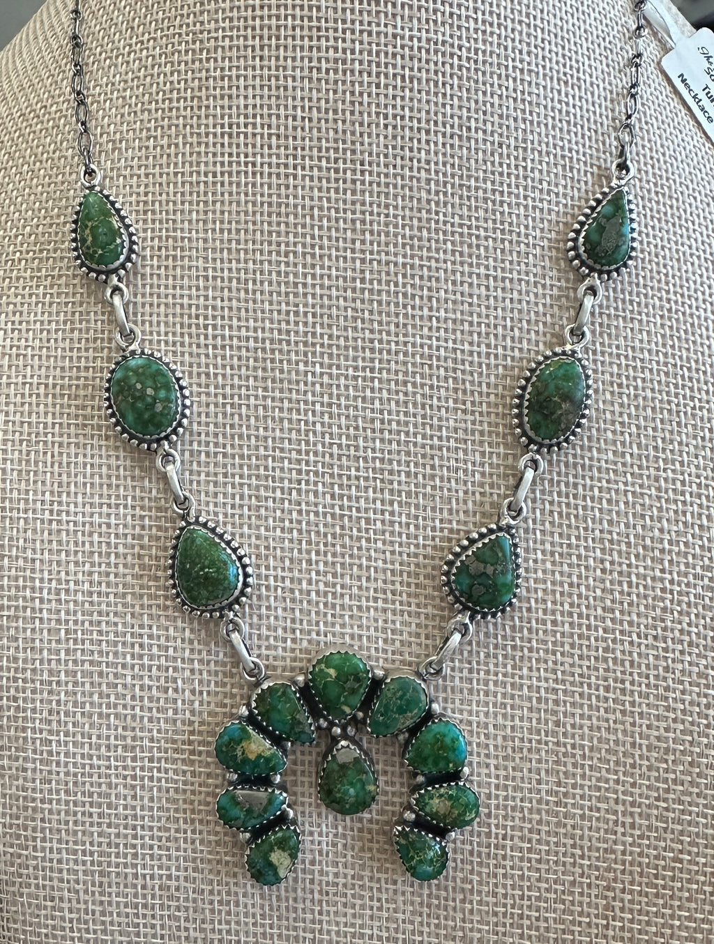 Sonoran Gold Turquoise Necklace 18-22in
