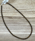 Rondelle Tigers Eye Necklace 18in