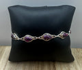 Purple Mohave Turquoise Bracelet 7-8in