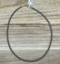 4mm Navajo Pearls Necklace 18in