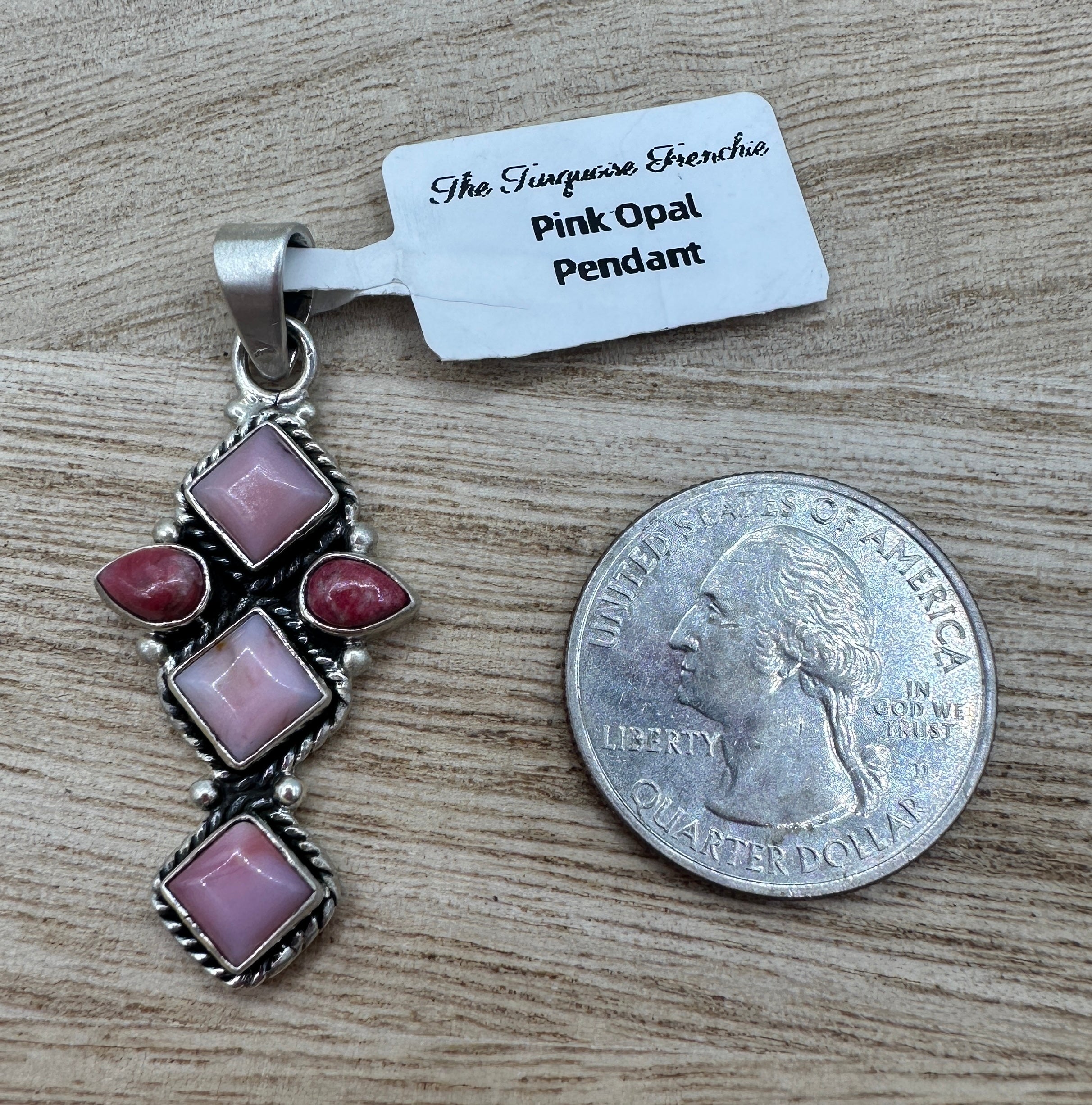 Pink Opal Pendant