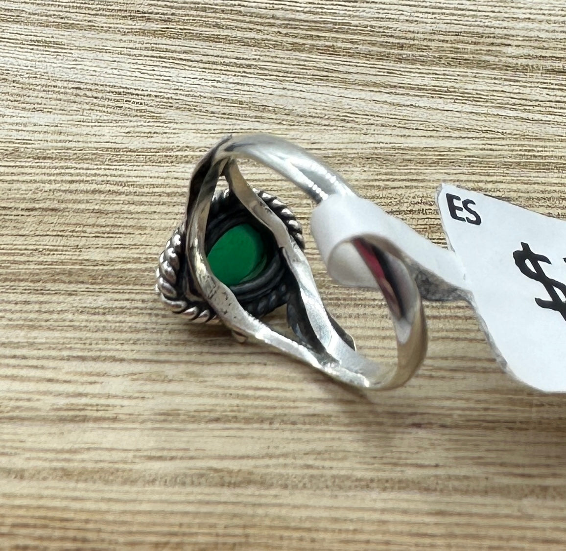 Green Onyx Ring Size 5