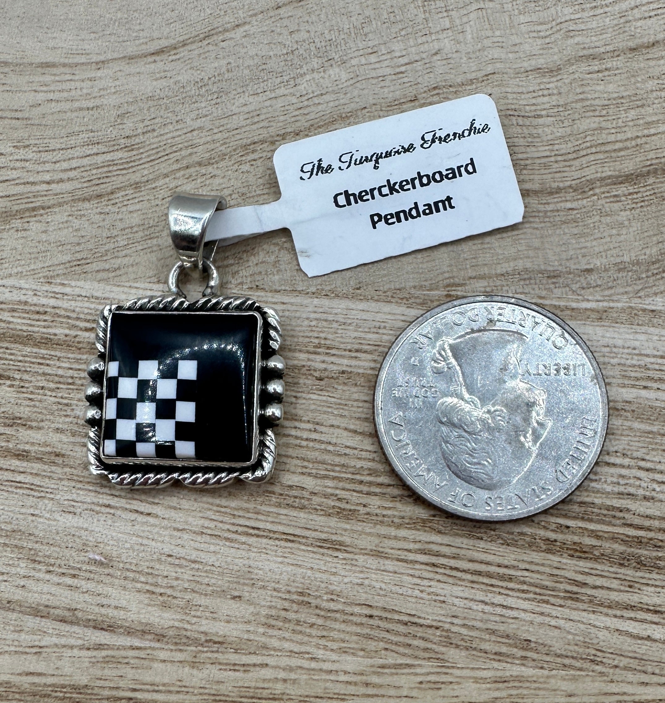 Checkerboard Pendant