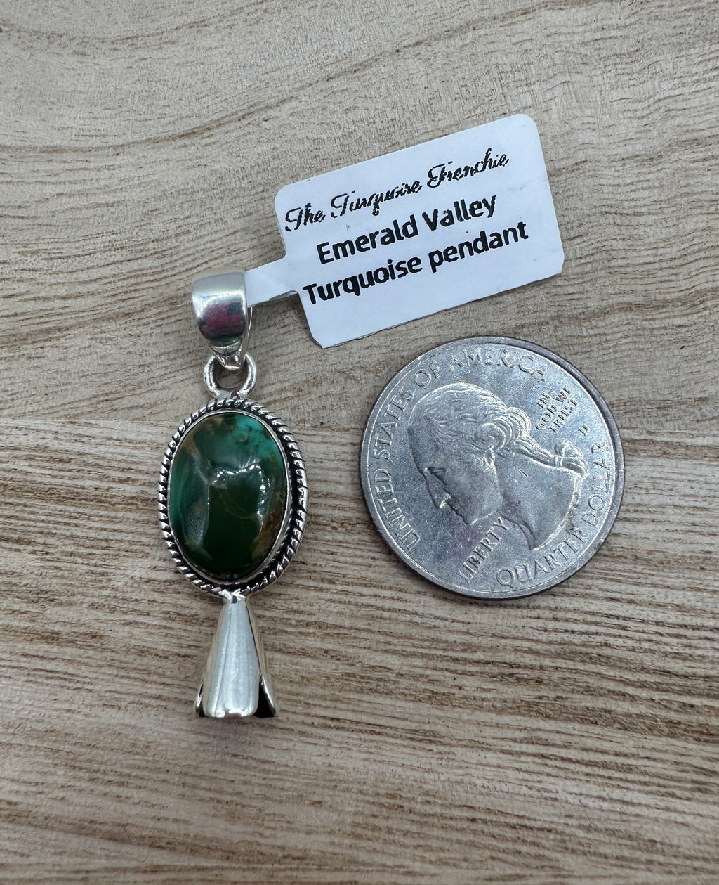 Emerald Valley Turquoise Pendant