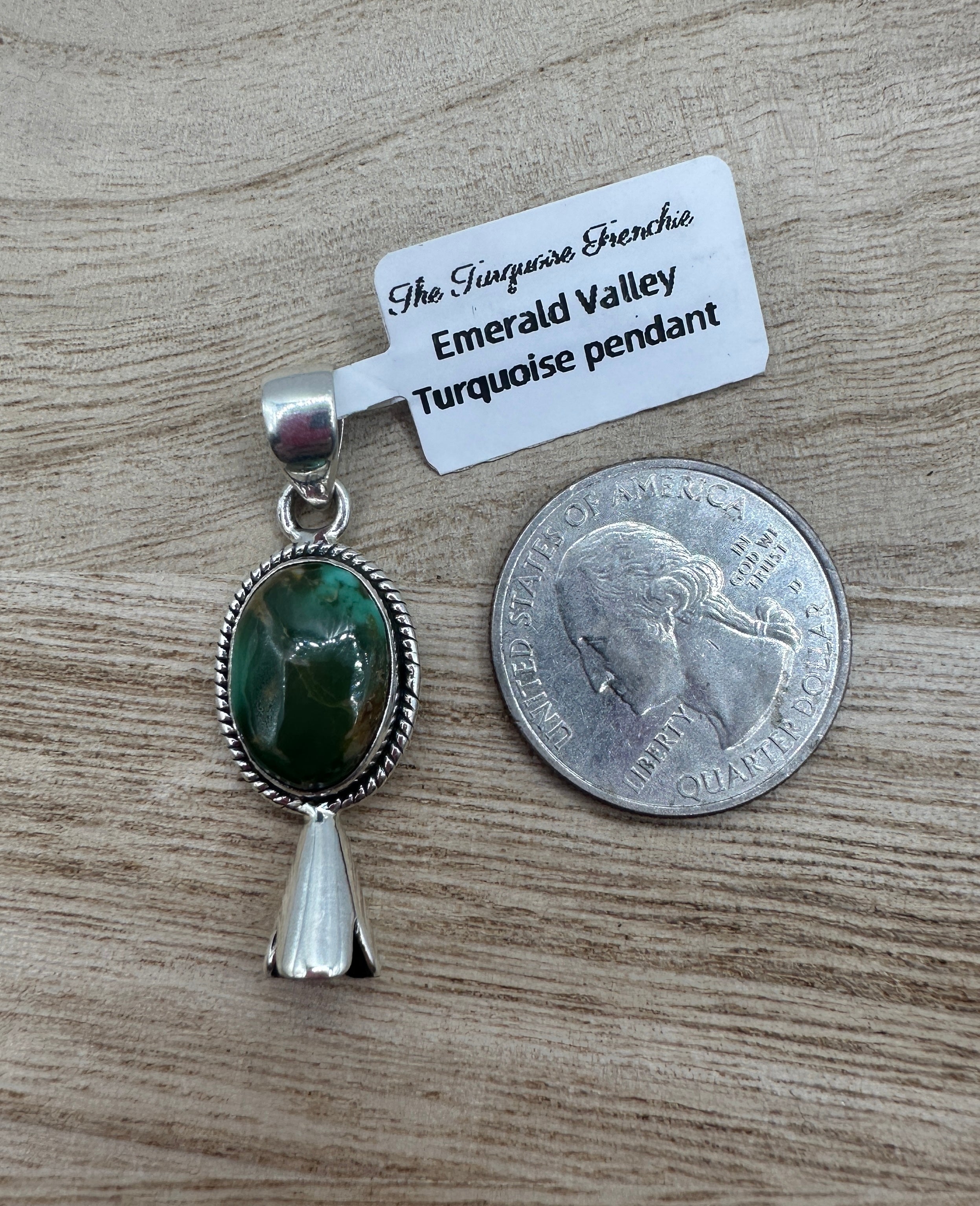 Emerald Valley Turquoise Pendant