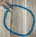 6mm Amazonite Necklace 18in