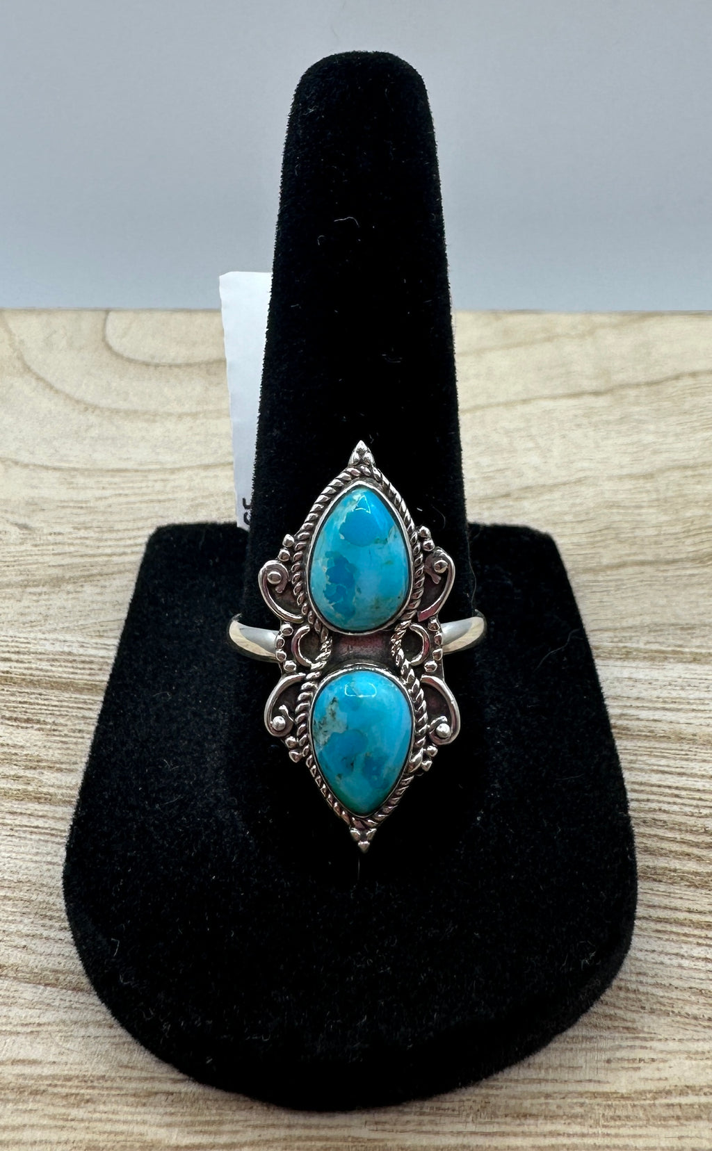 Kingman Turquoise Ring Size 8.5