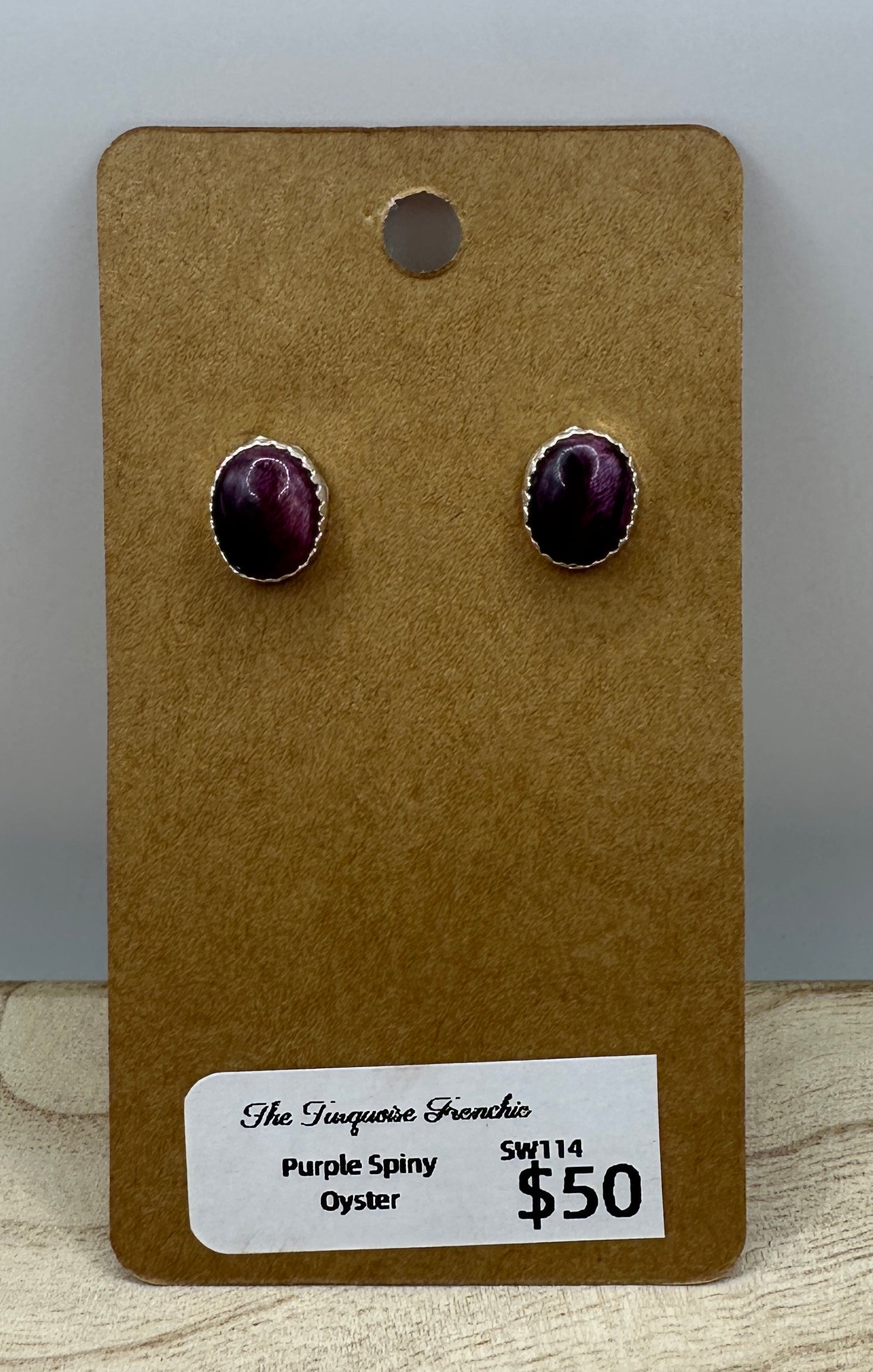 Purple Spiny Oyster Studs