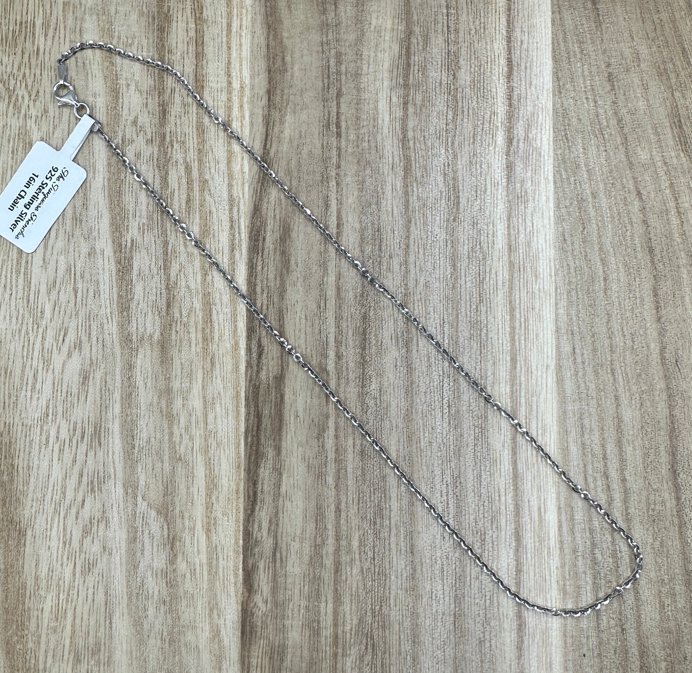 Silver Chain 16in