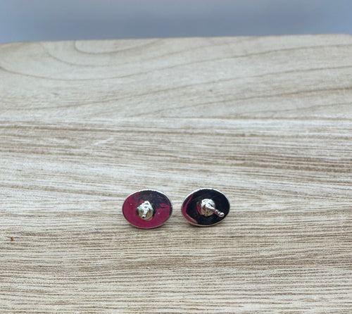 Black Opal Studs