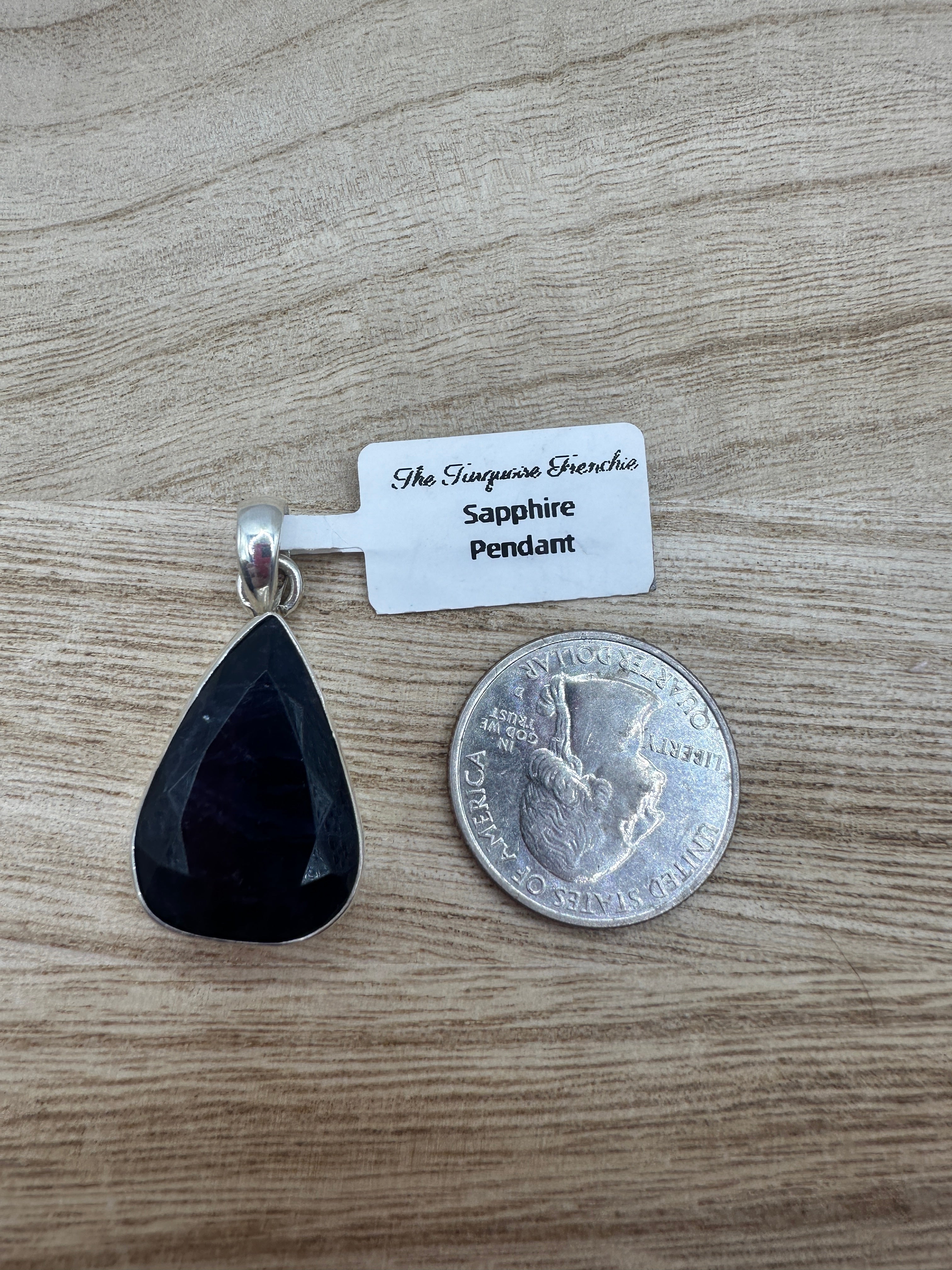Sapphire Pendant