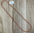 Copper Figure 8 Chain 20in