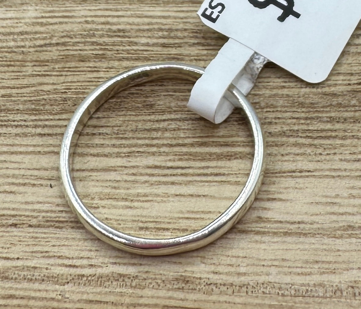Plain Silver Band Size 7