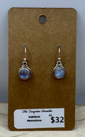 Rainbow Moonstone Dangles