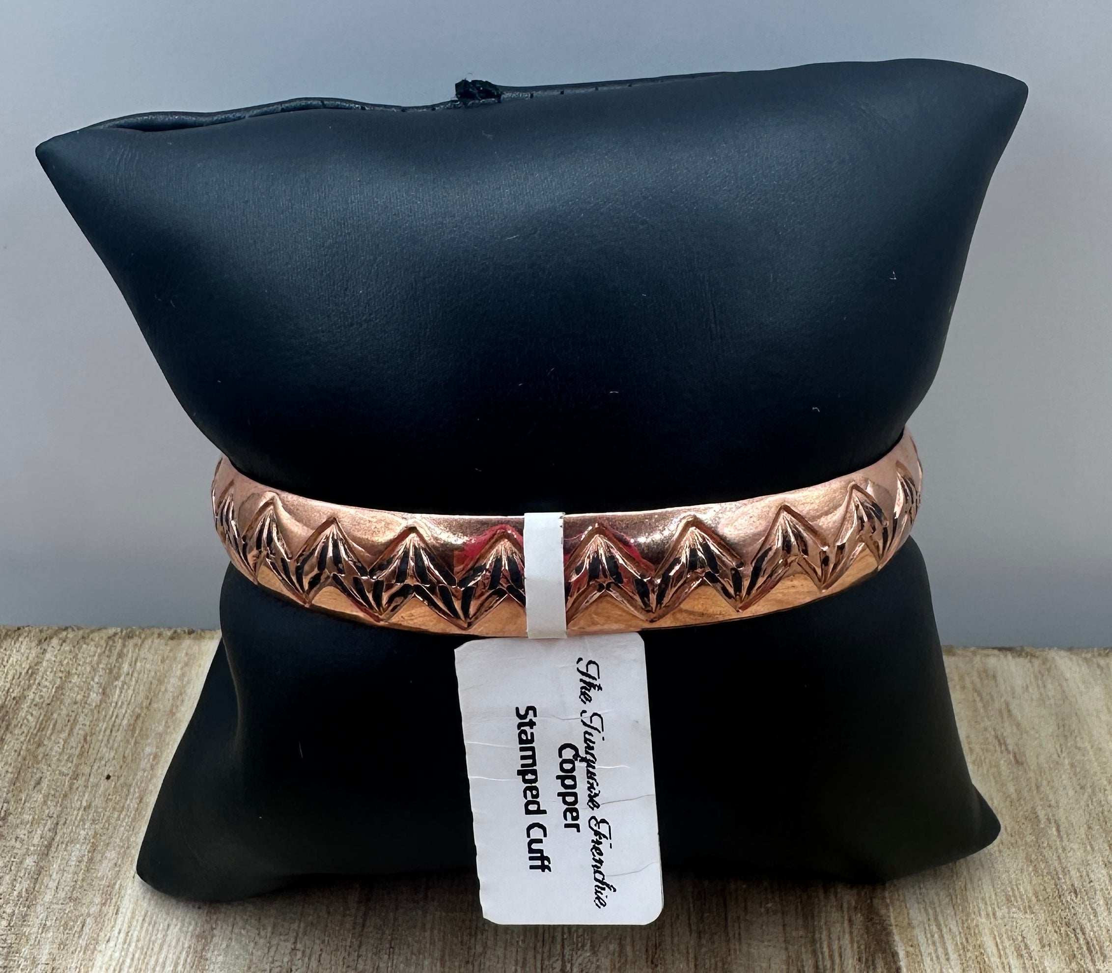 Copper Stamped Cuff