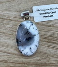 Dendritic Opal Oval Pendant
