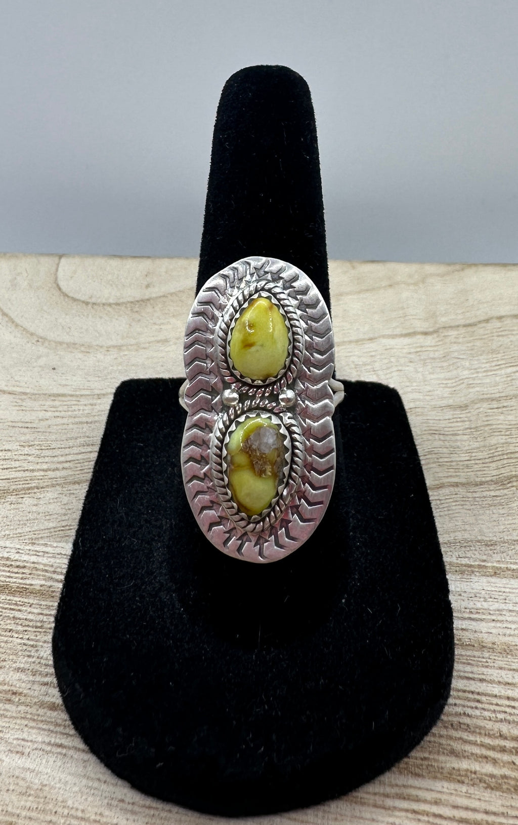 Palomino Turquoise Ring Size 6.25