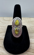 Palomino Turquoise Ring Size 6.25