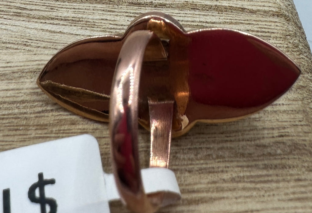 Wild Horse Copper Ring Size 7.5