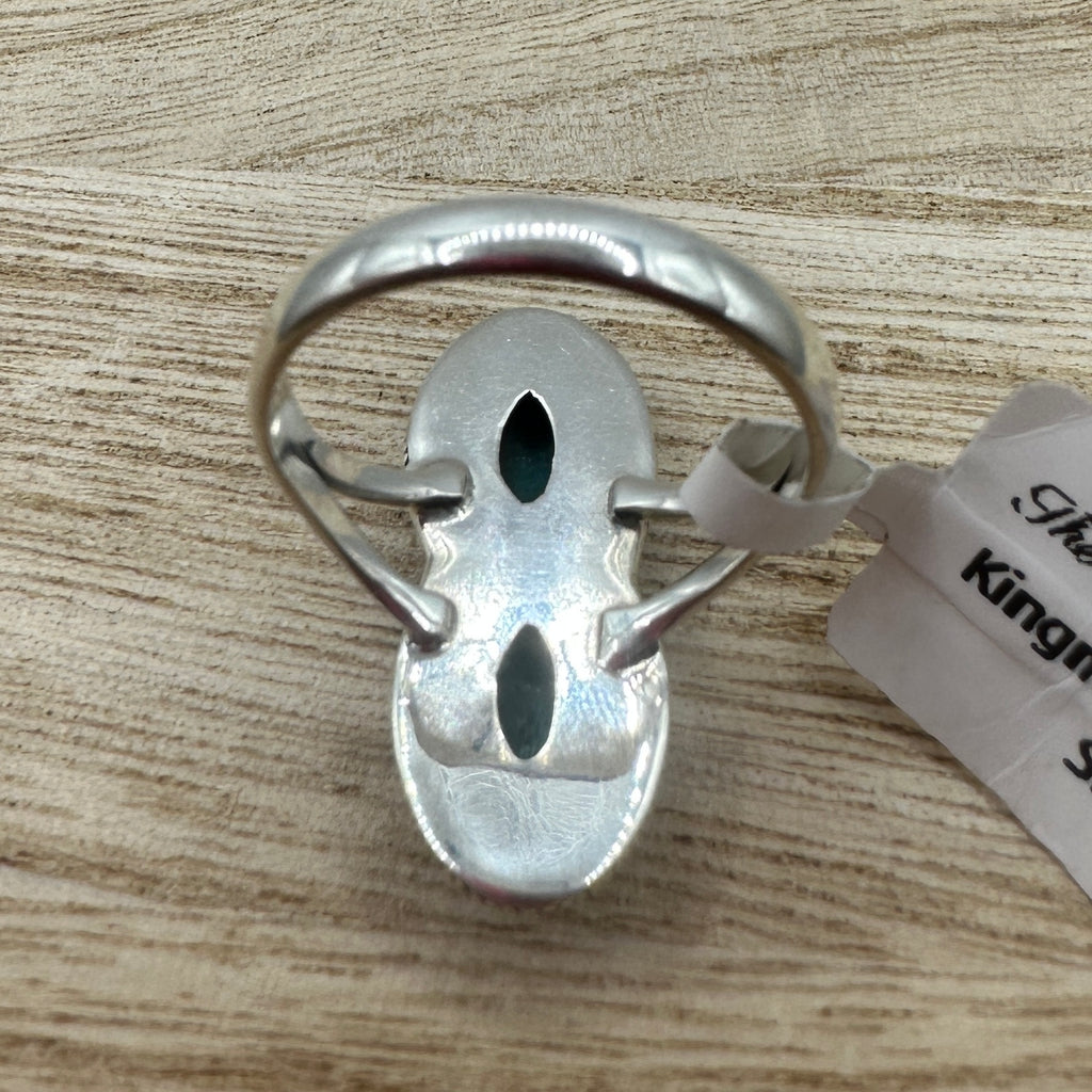 Kingman Turquoise Ring Size 9