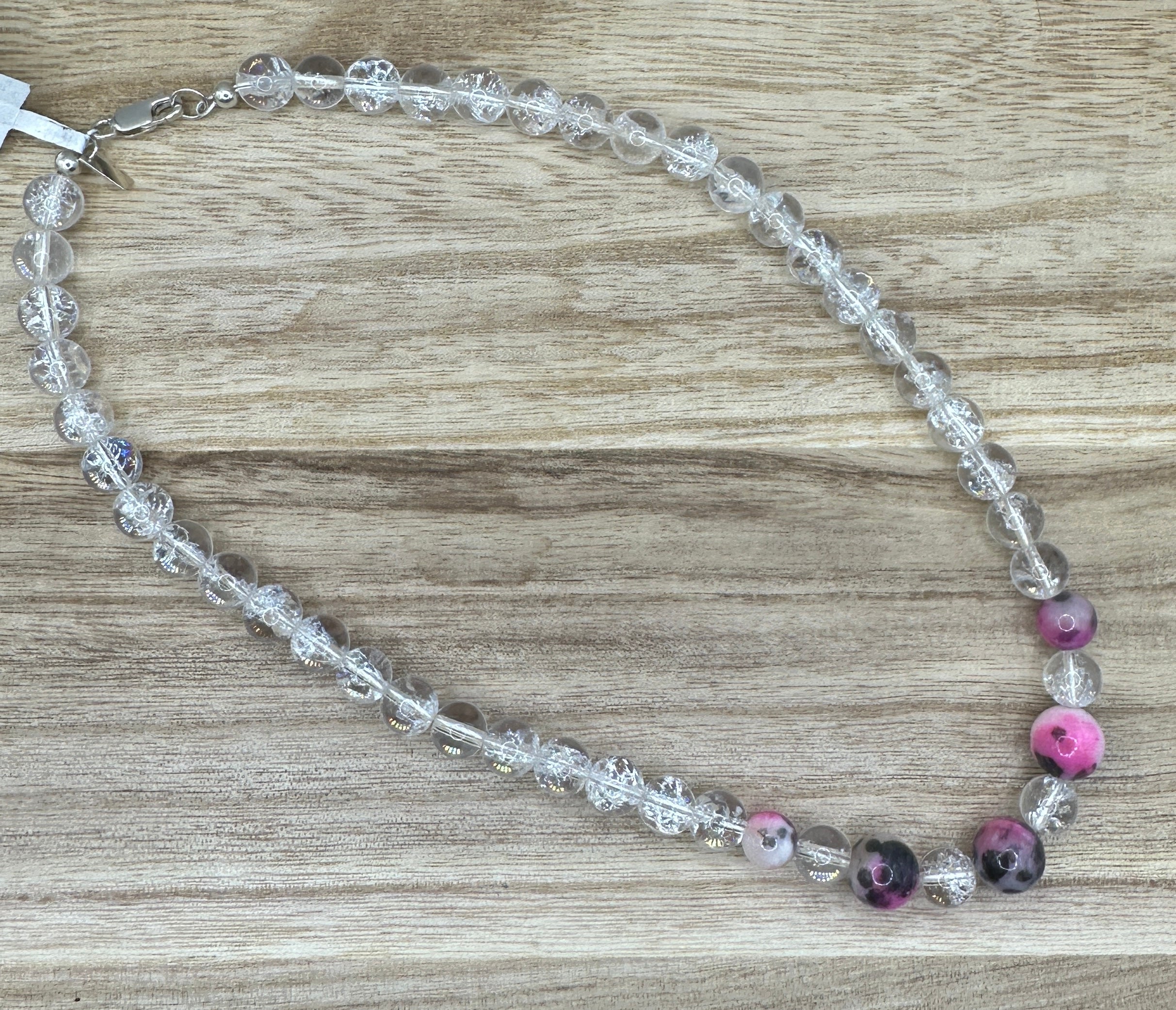 Quartz Necklace 16in