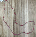 Ruby Necklace 24in