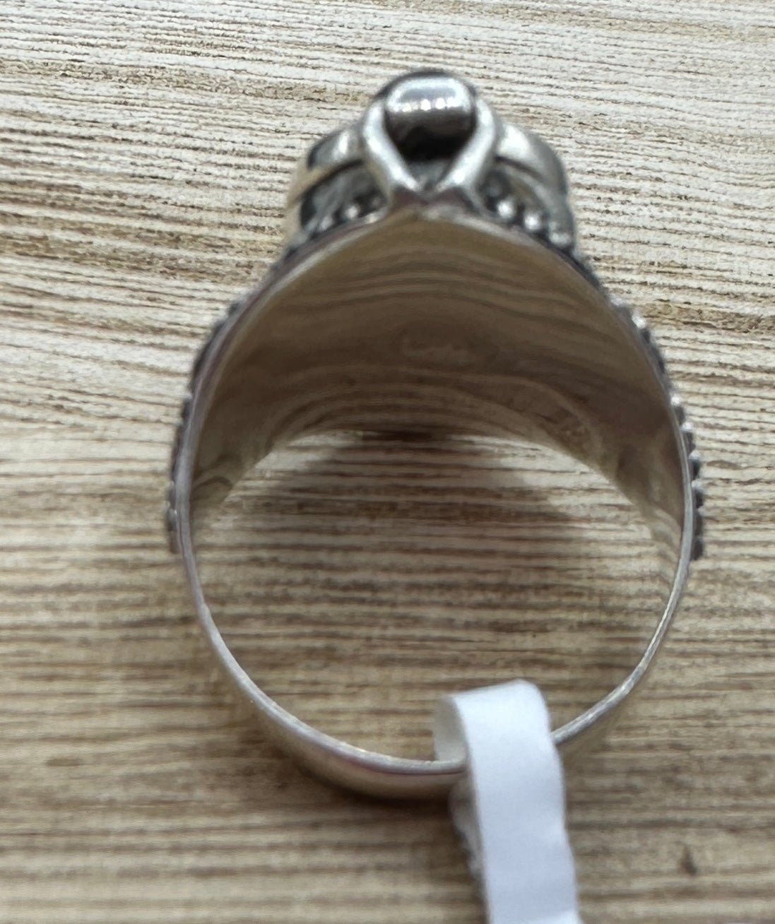 Labradorite Poison Ring Size 5.5