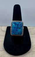 Shattuckite Ring Size 7