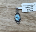 Golden Hills Turquoise Pendamt
