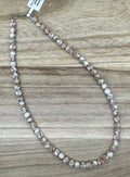 6mm Howlite Necklace 18in