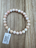 Pink Conch Stretch Bracelet