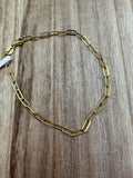 Gold Plated Bracelet 7.5in