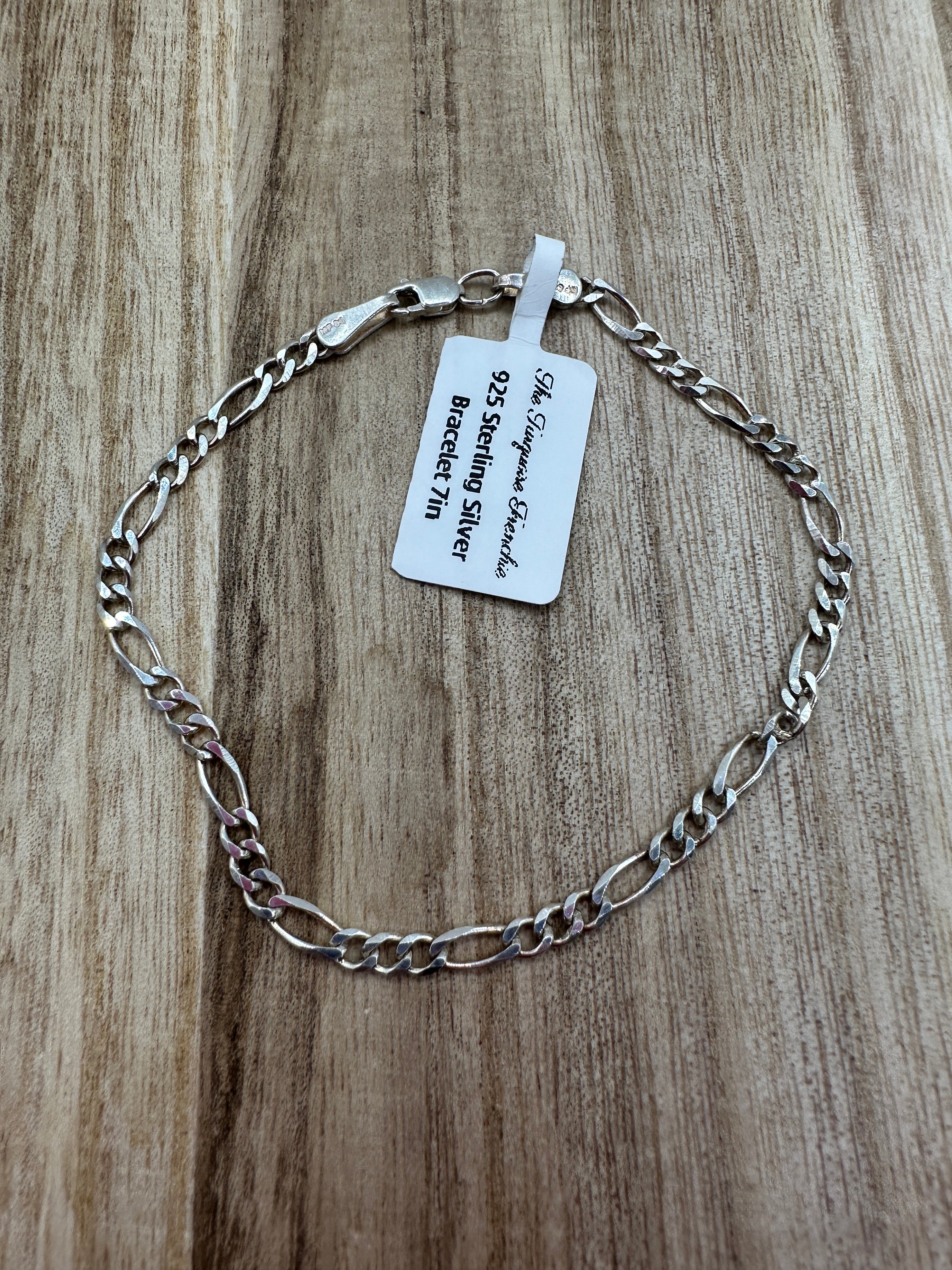 Silver Bracelet 7in